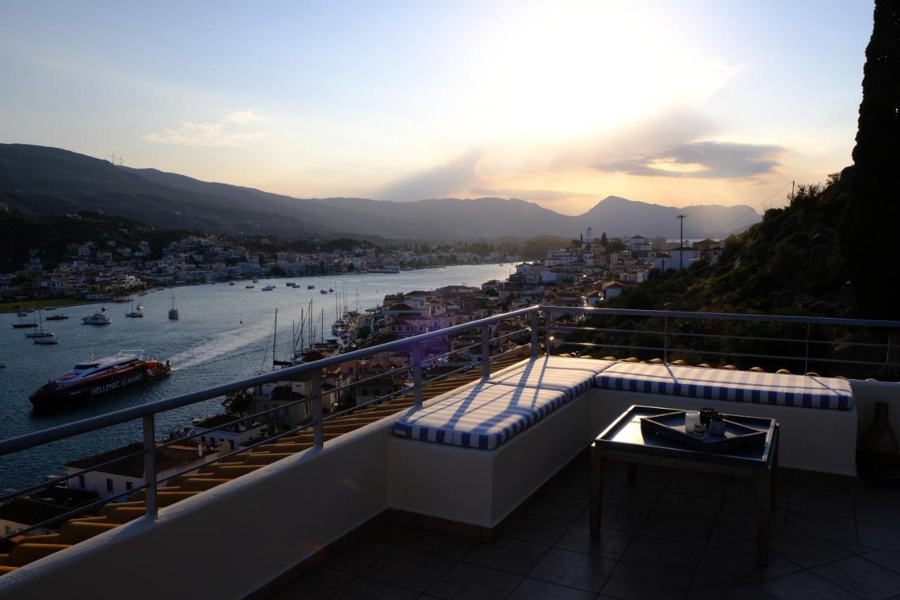 180° View Maisonette No.1 Vila Poros Town Exterior foto